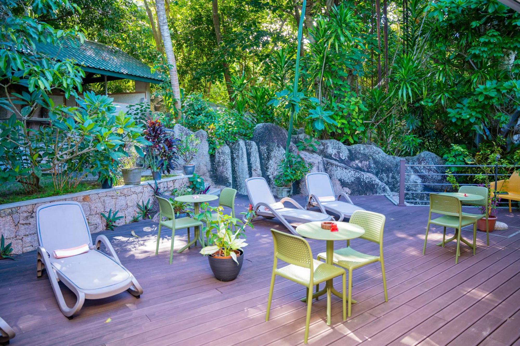 Pension Michel Villa Roche Bois La Digue Exterior foto